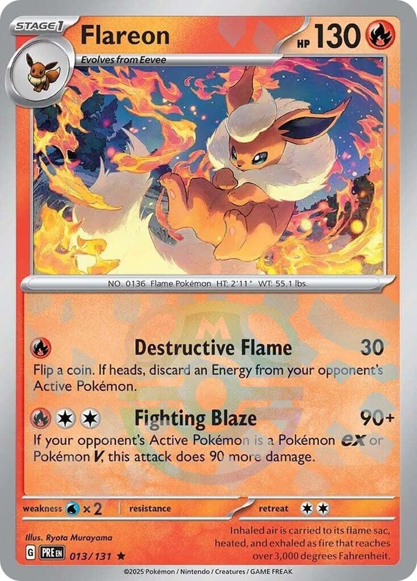 Flareon — Prismatic Evolutions #013 / 131