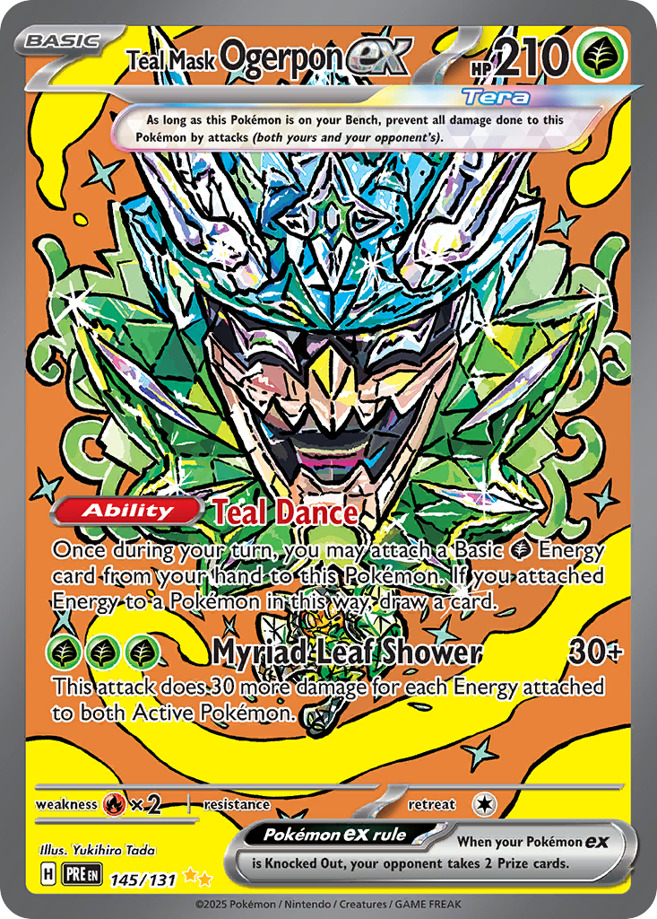 Teal Mask Ogerpon ex — Prismatic Evolutions #145 / 131