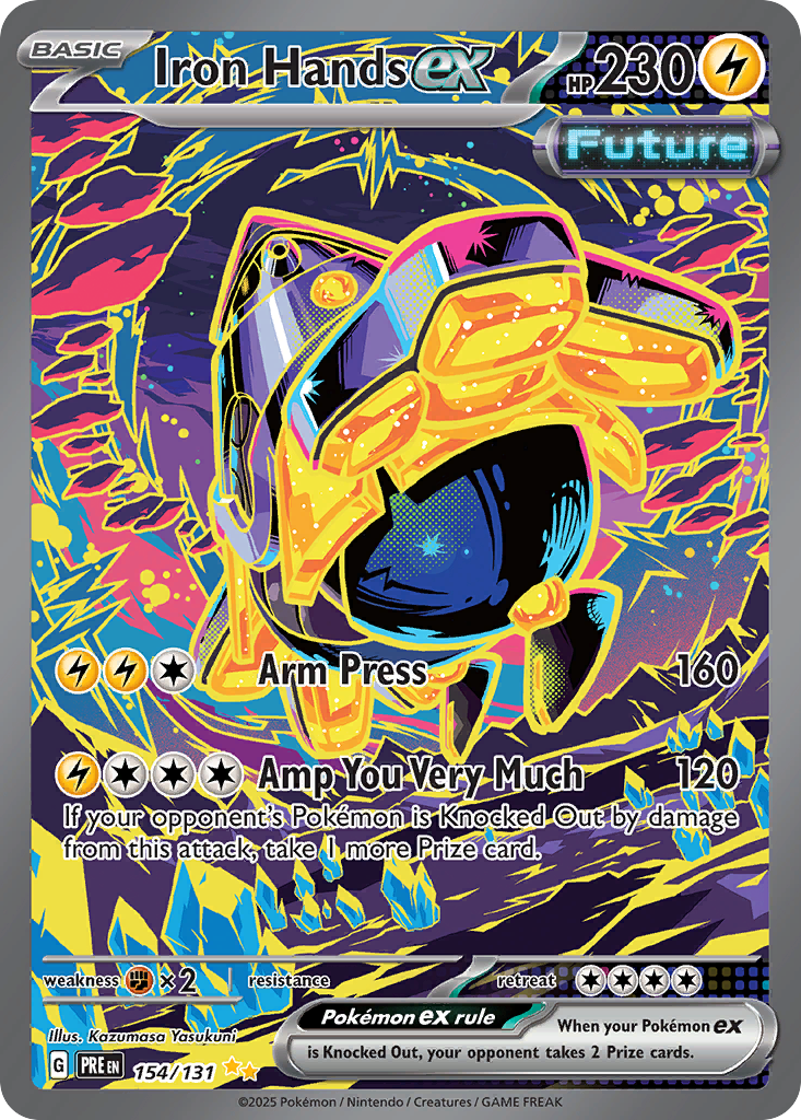 Iron Hands ex — Prismatic Evolutions #154 / 131