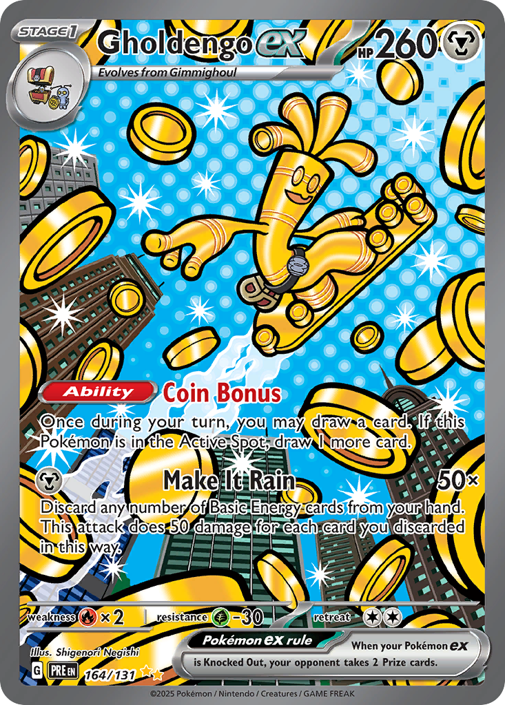 Gholdengo ex — Prismatic Evolutions #164 / 131