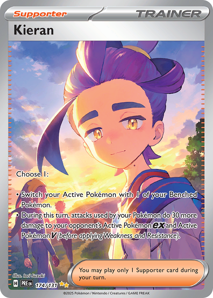 Kieran — Prismatic Evolutions #174 / 131