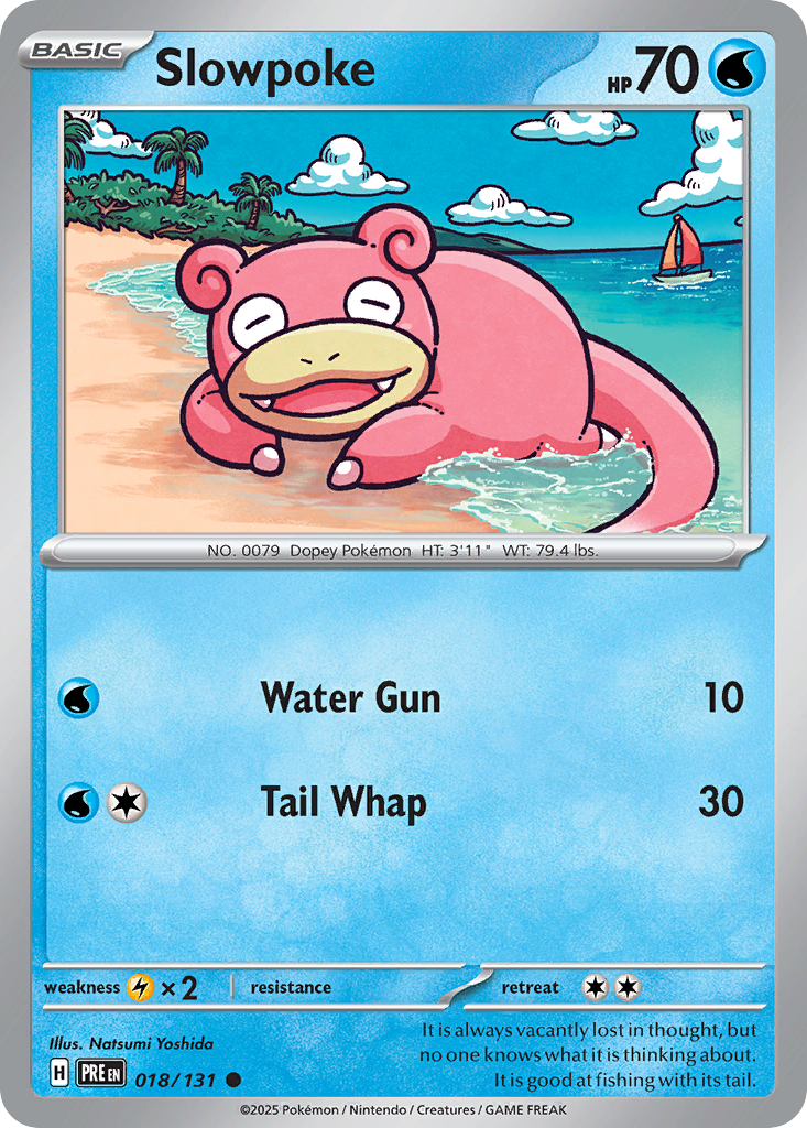 Slowpoke — Prismatic Evolutions #018 / 131