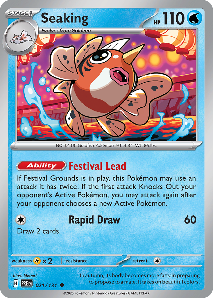 Seaking — Prismatic Evolutions #021 / 131