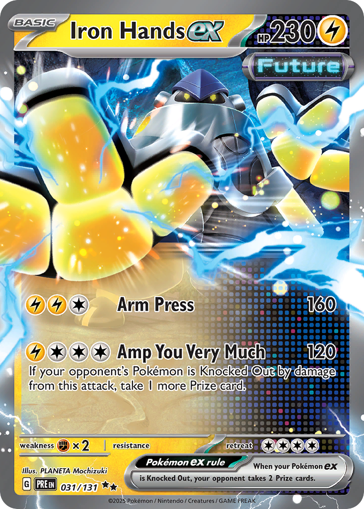Iron Hands ex — Prismatic Evolutions #031 / 131