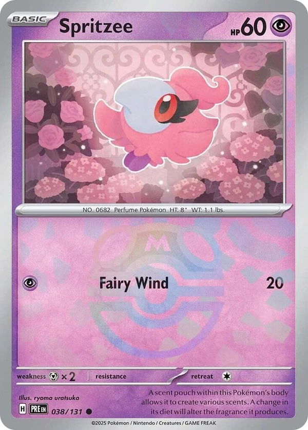 Spritzee — Prismatic Evolutions #038 / 131