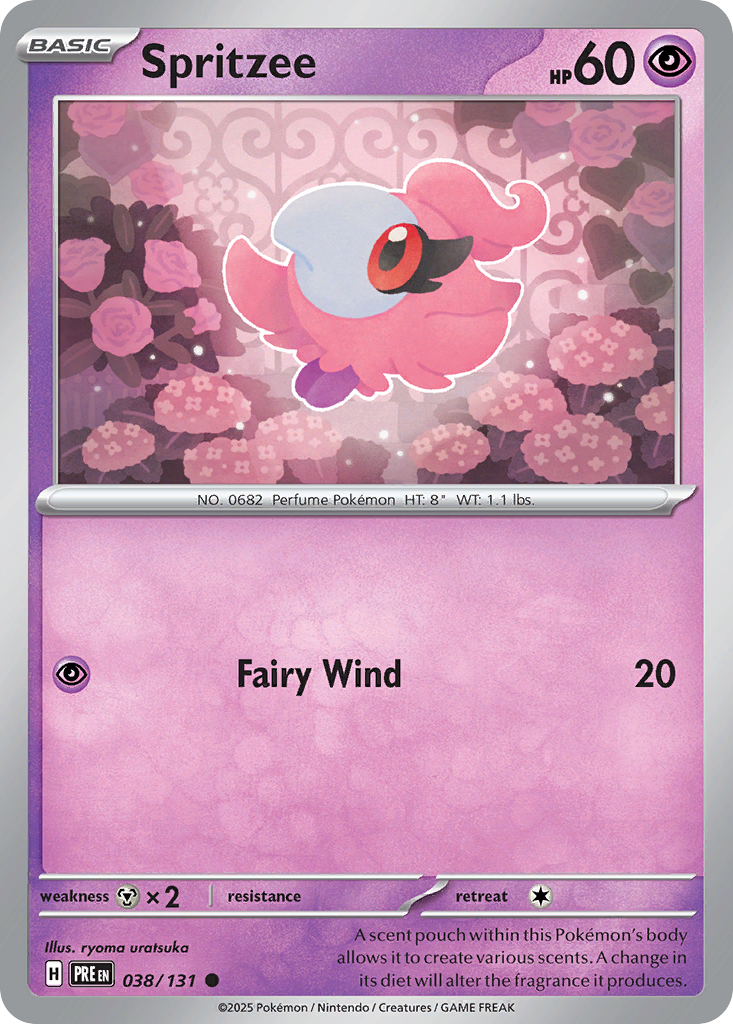 Spritzee — Prismatic Evolutions #038 / 131