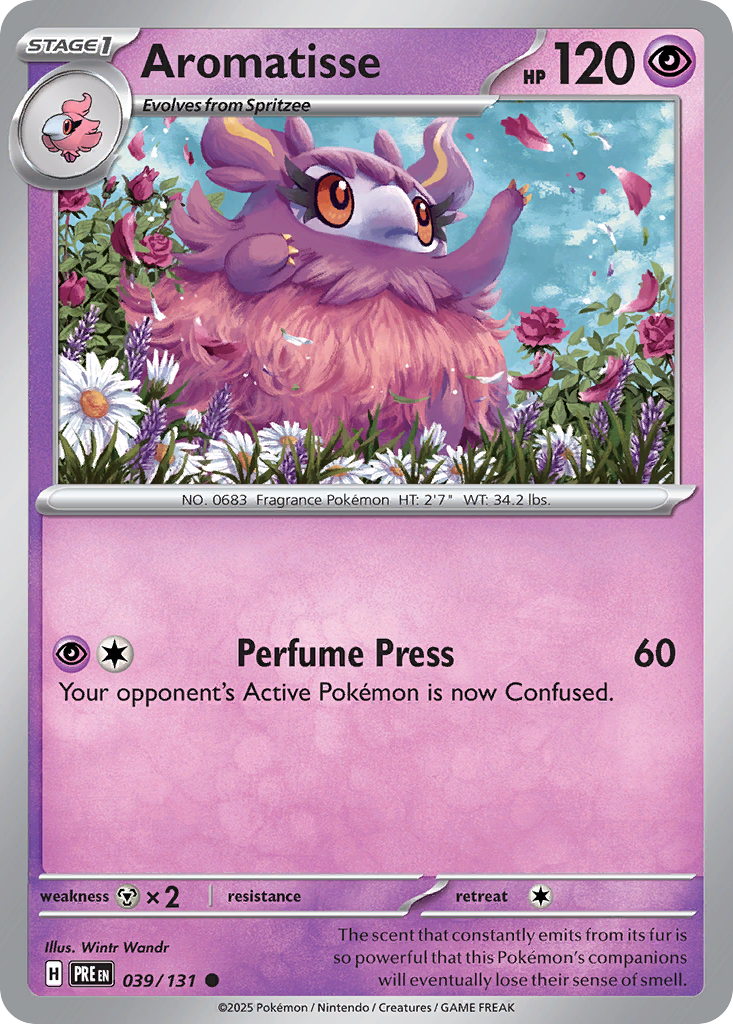 Aromatisse — Prismatic Evolutions #039 / 131