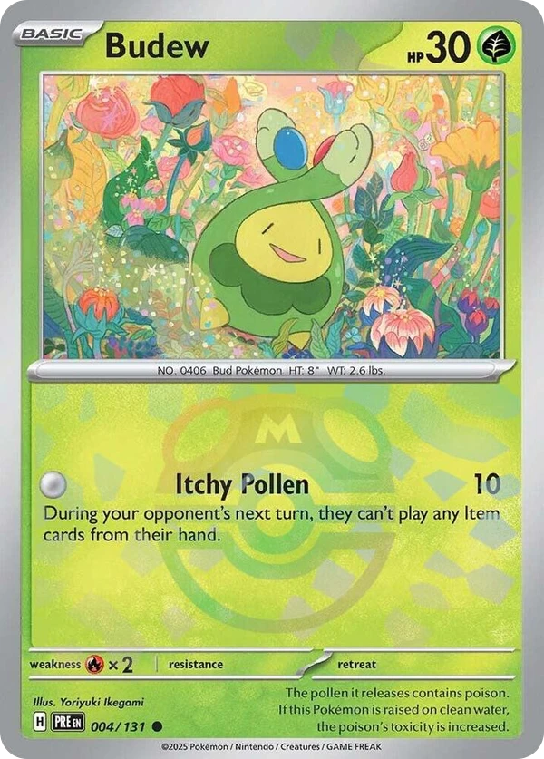 Budew — Prismatic Evolutions #004 / 131