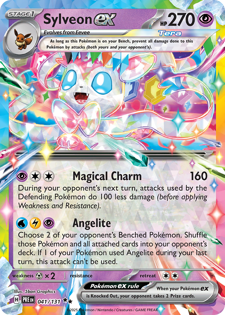 Sylveon ex — Prismatic Evolutions #041 / 131
