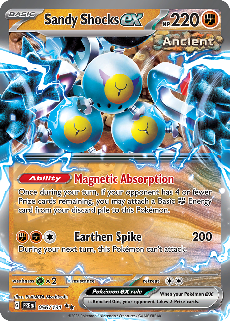 Sandy Shocks ex — Prismatic Evolutions #056 / 131