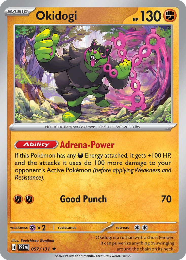 Okidogi — Prismatic Evolutions #057 / 131