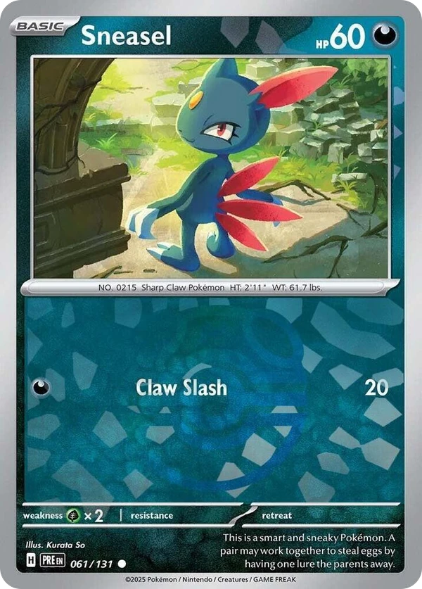 Sneasel — Prismatic Evolutions #061 / 131