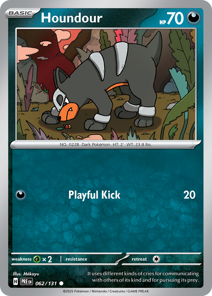 Houndour — Prismatic Evolutions #062 / 131