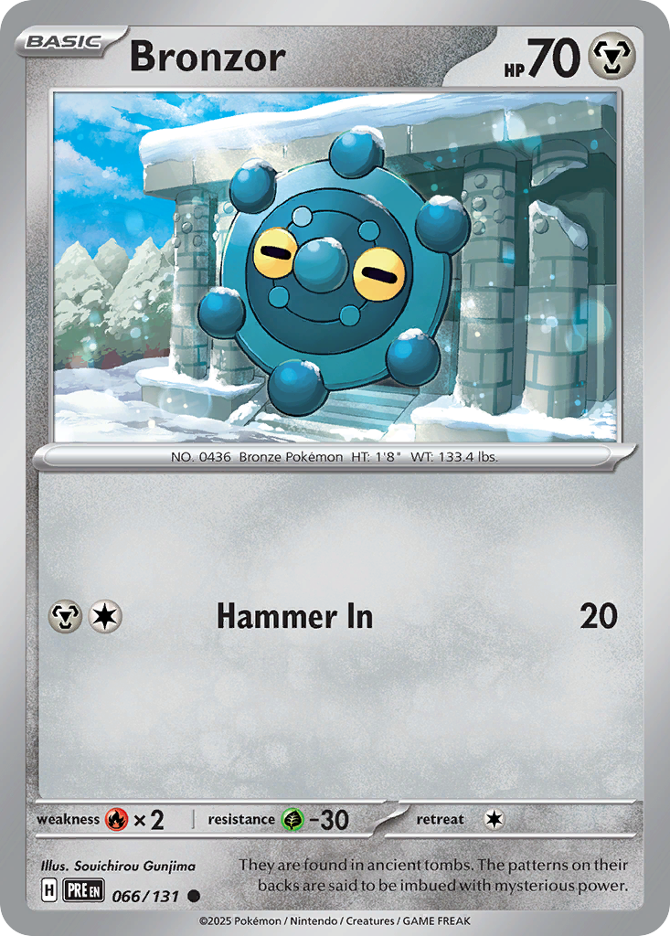 Bronzor — Prismatic Evolutions #066 / 131