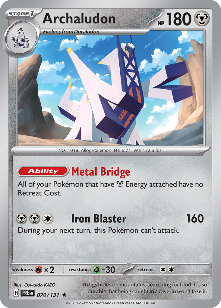 Archaludon — Prismatic Evolutions #070 / 131