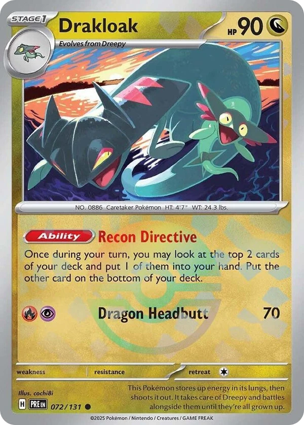 Drakloak — Prismatic Evolutions #072 / 131