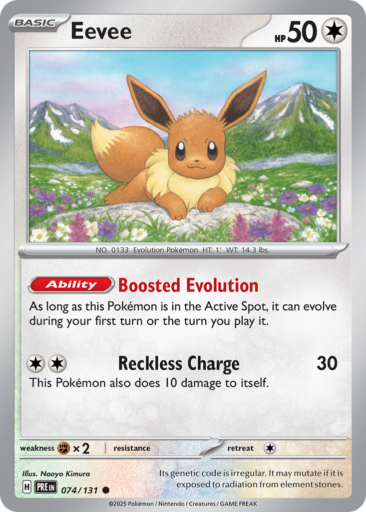 Eevee — Prismatic Evolutions #074 / 131