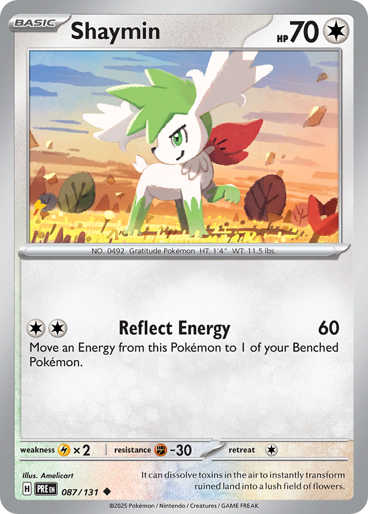 Shaymin — Prismatic Evolutions #087 / 131
