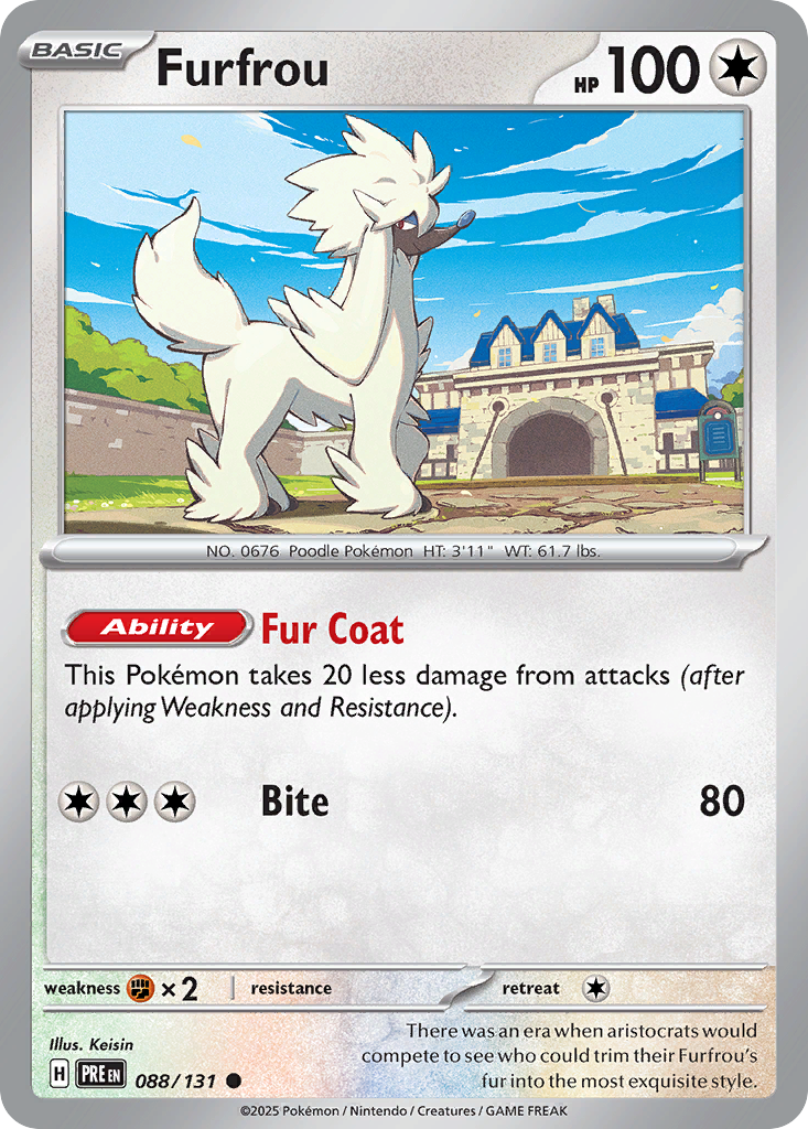 Furfrou — Prismatic Evolutions #088 / 131