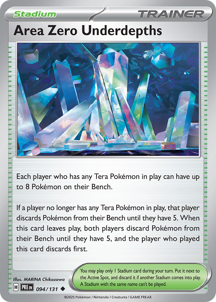 Area Zero Underdepths — Prismatic Evolutions #094 / 131