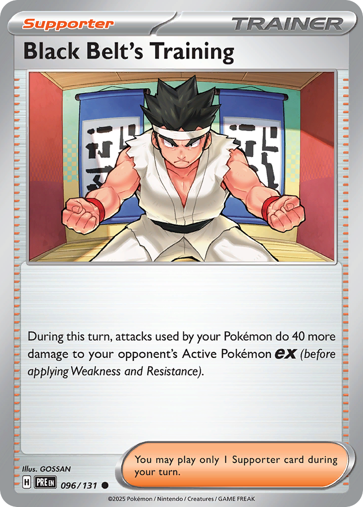 Black Belt's Training — Prismatic Evolutions #096 / 131