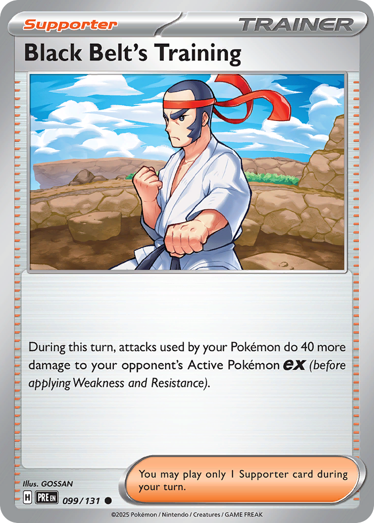 Black Belt's Training — Prismatic Evolutions #099 / 131