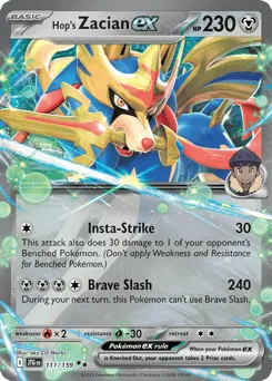 Hop's Zacian ex