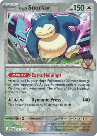 Hop's Snorlax