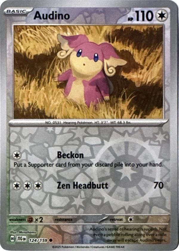 Audino — Journey Together #124 / 159