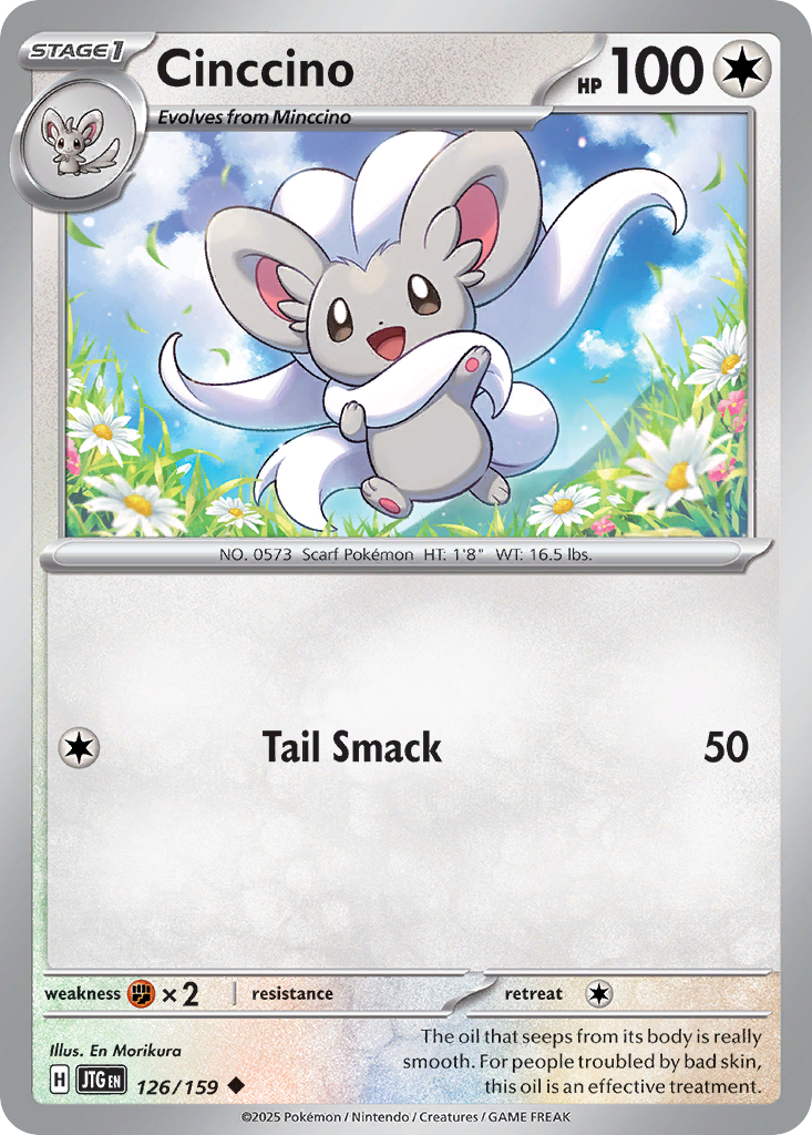 Cinccino — Journey Together #126 / 159