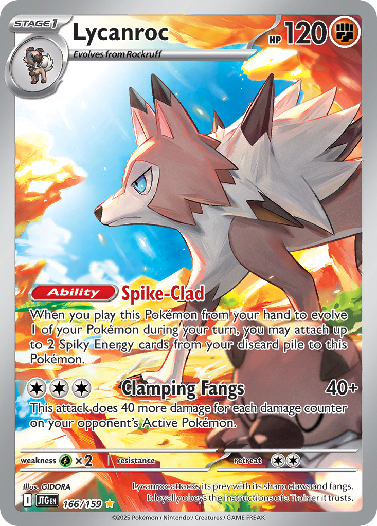 Lycanroc — Journey Together #166 / 159