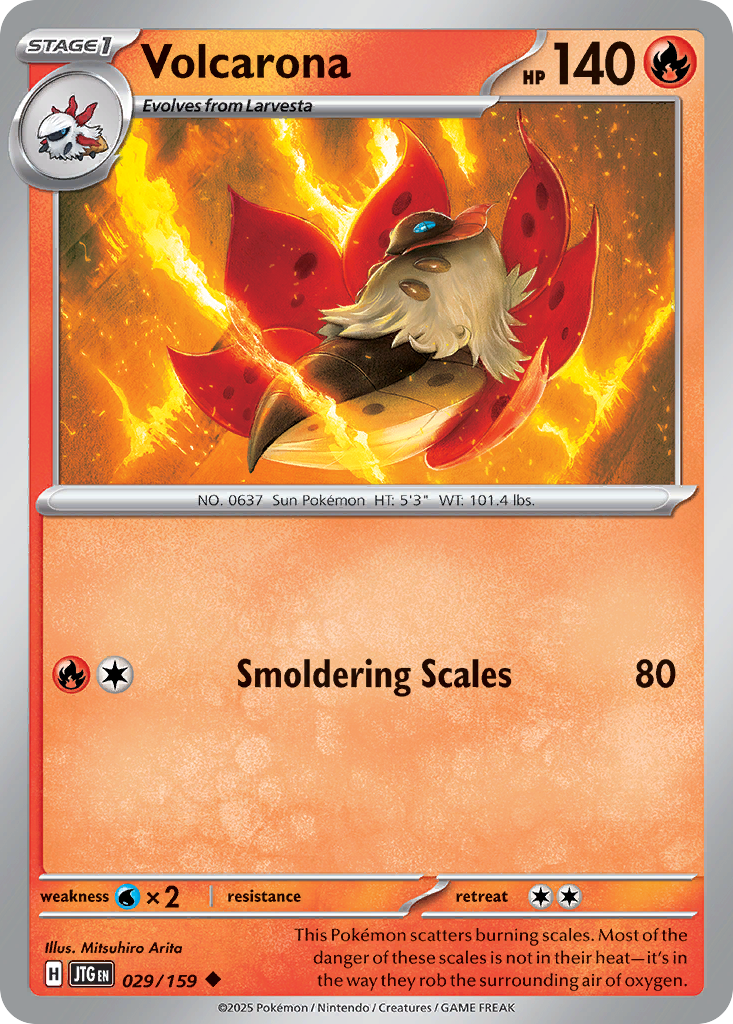 Volcarona — Journey Together #029 / 159