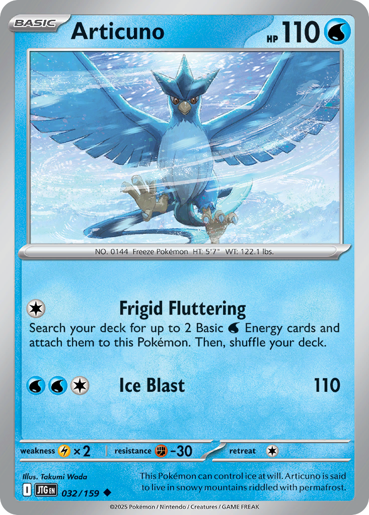 Articuno — Journey Together #032 / 159