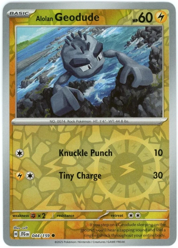 Alolan Geodude — Journey Together #044 / 159