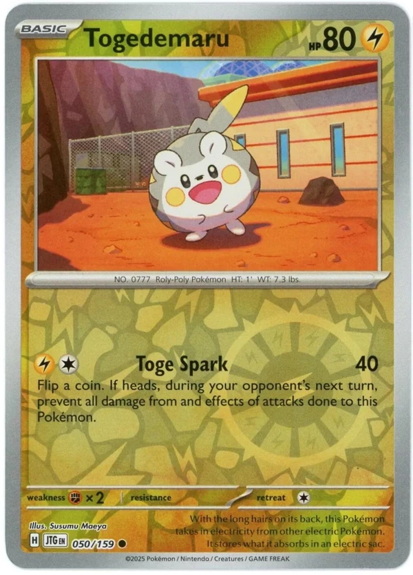 Togedemaru — Journey Together #050 / 159