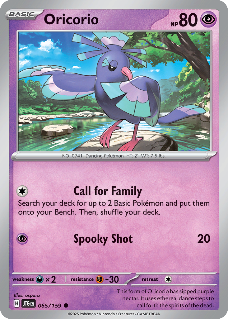 Oricorio — Journey Together #065 / 159