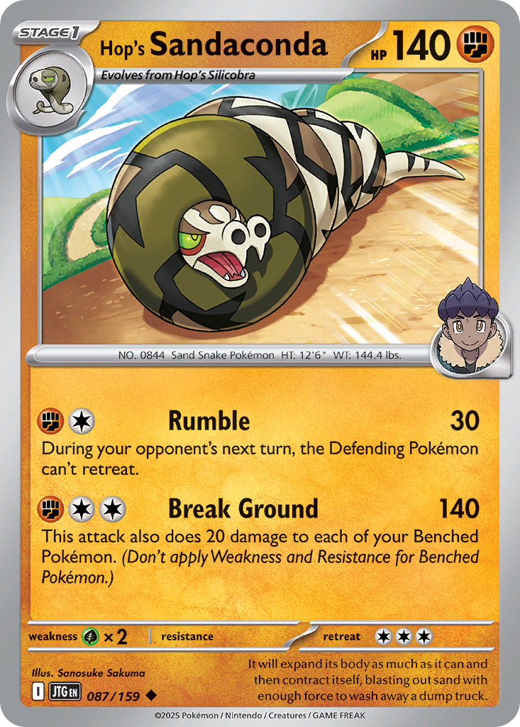 Hop's Sandaconda — Journey Together #087 / 159