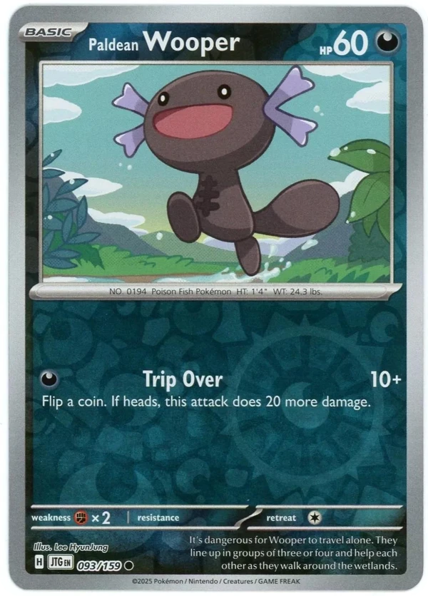 Paldean Wooper — Journey Together #093 / 159