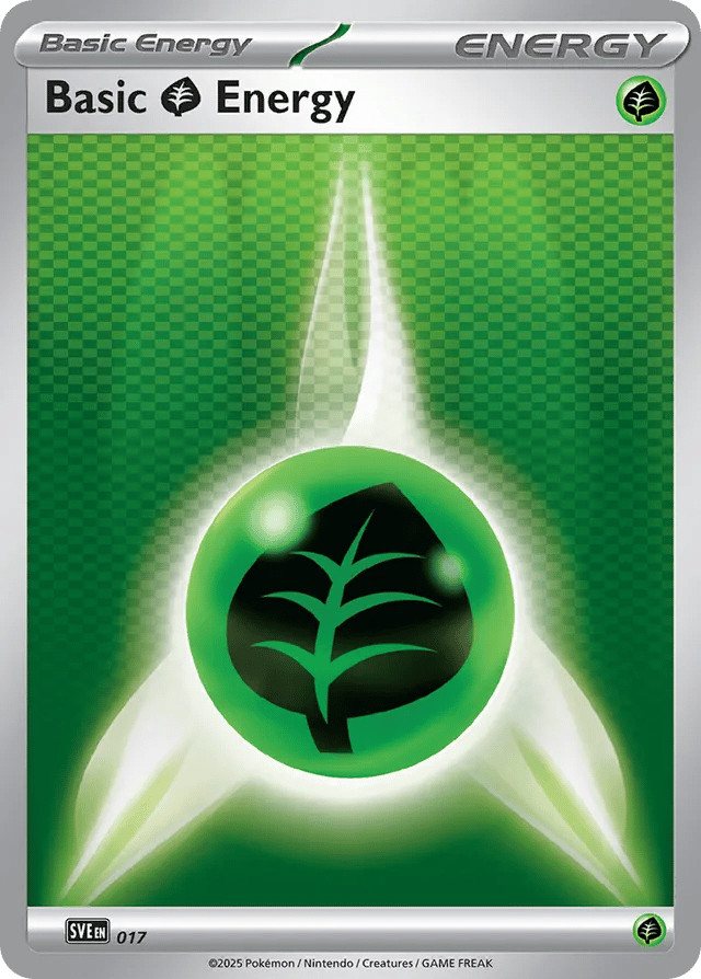 Basic Grass Energy — Scarlet & Violet Energies #017 / 24