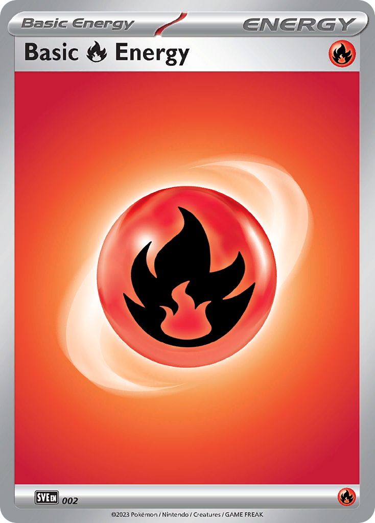 Basic Fire Energy — Scarlet & Violet Energies #002 / 24