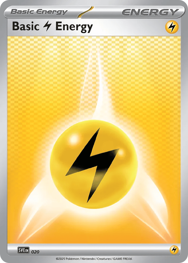 Basic Lightning Energy — Scarlet & Violet Energies #020 / 24