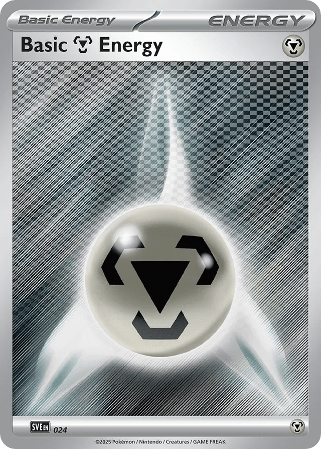 Basic Metal Energy — Scarlet & Violet Energies #024 / 24