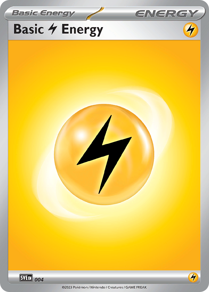Basic Lightning Energy — Scarlet & Violet Energies #004 / 24