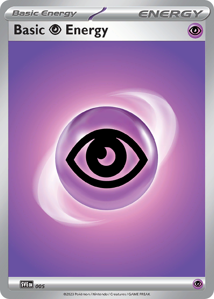 Basic Psychic Energy — Scarlet & Violet Energies #005 / 24