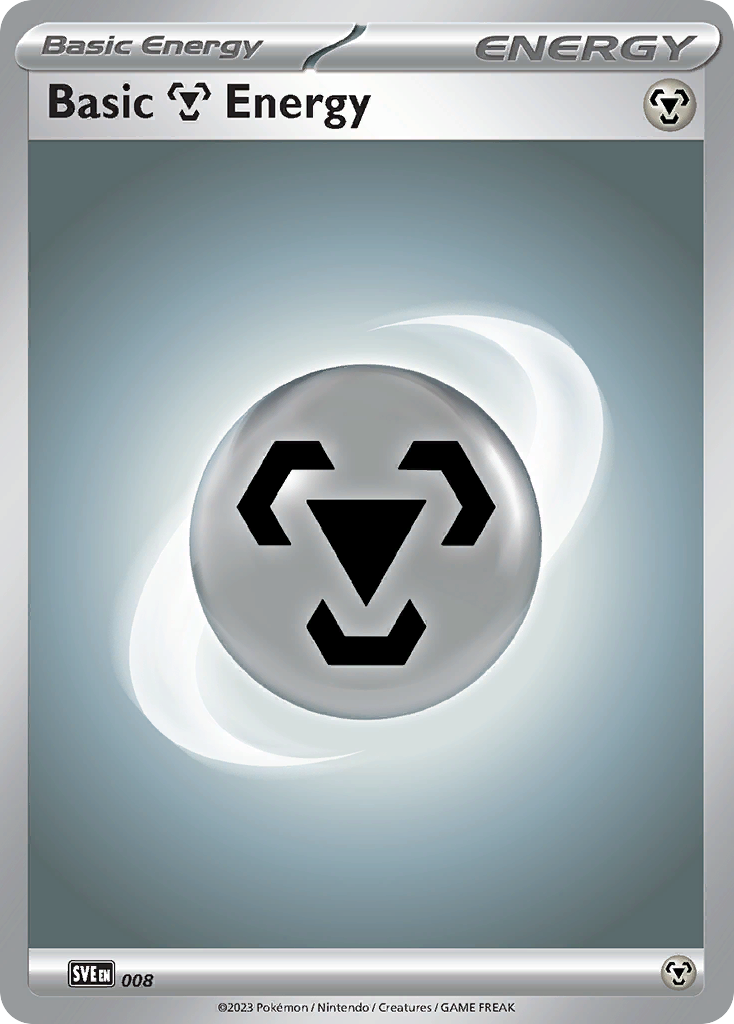 Basic Metal Energy — Scarlet & Violet Energies #008 / 24