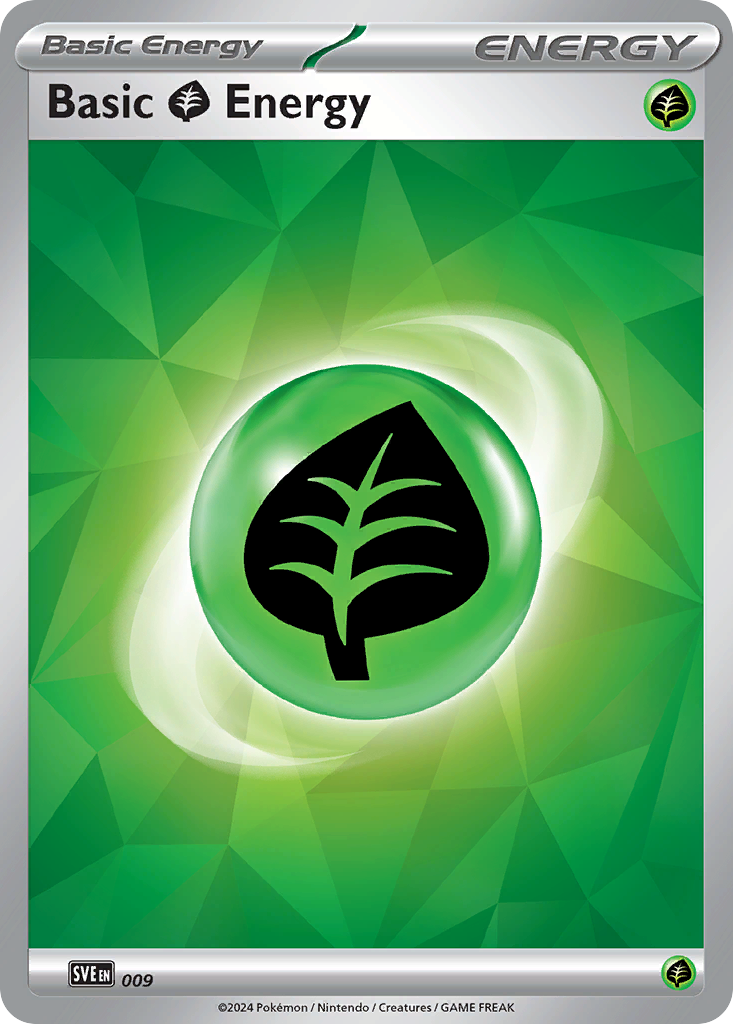 Basic Grass Energy — Scarlet & Violet Energies #009 / 24