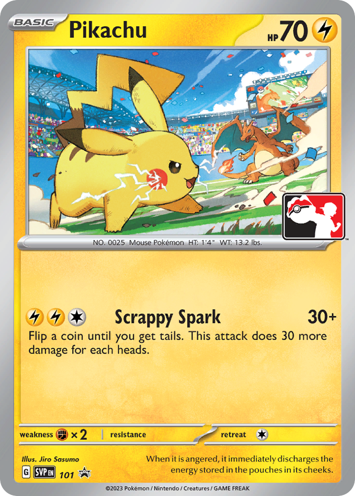 Pikachu — Scarlet & Violet Black Star Promos #101 / 224