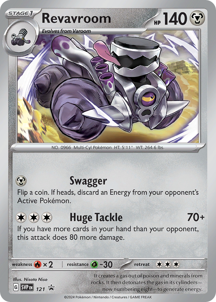 Revavroom — Scarlet & Violet Black Star Promos #121 / 224
