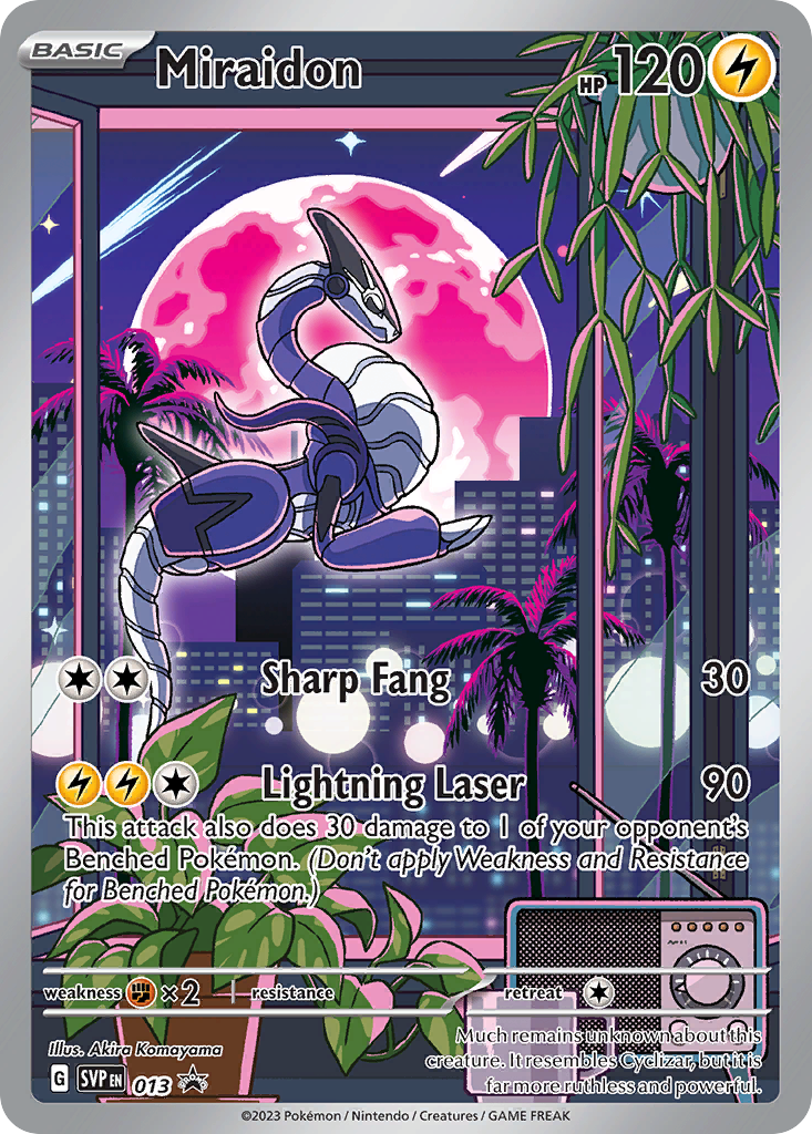 Miraidon — Scarlet & Violet Black Star Promos #013 / 224