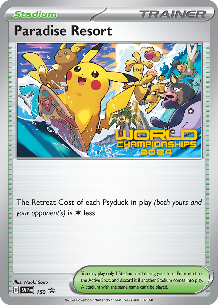 Paradise Resort — Scarlet & Violet Black Star Promos #150 / 224